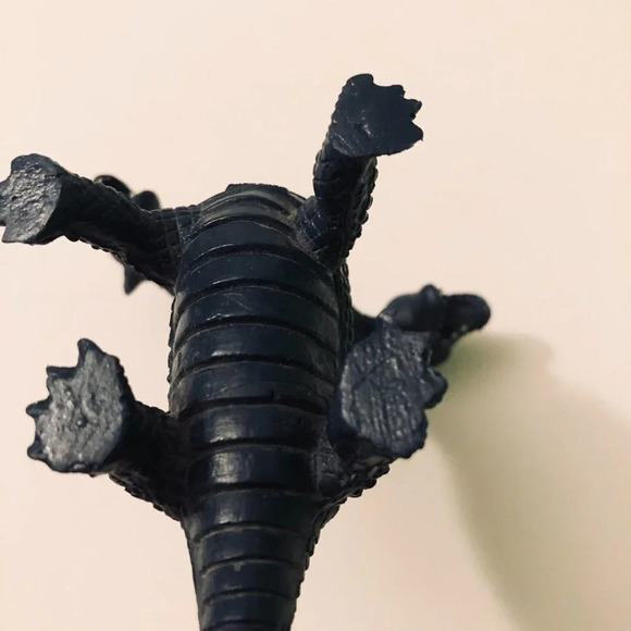 Vintage Two Headed Dinosaur Dragon Hong Kong 3 Inch  Tall - Picture 12 of 15